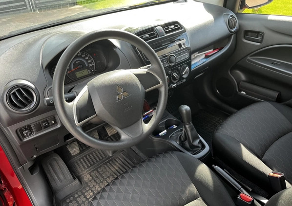 Mitsubishi Space Star cena 42500 przebieg: 11831, rok produkcji 2021 z Zbąszyń małe 29